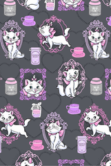 Disney´s Aristocats Cafe Cat 2 Taschen STRETCH Damen Kasack