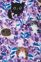 Flora Kitty 2 Taschen Damen Kasack