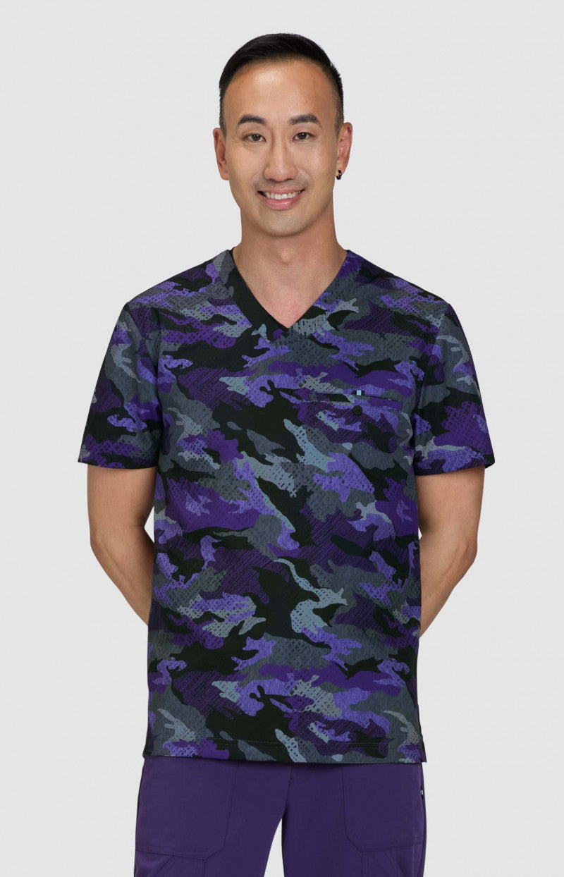 Distressed Camo 1 Taschen Herren Kasack