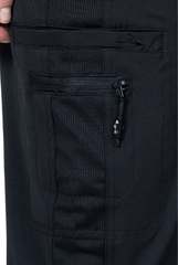 Jogger STRETCH Damen Hose 6 Taschen, Schwarz