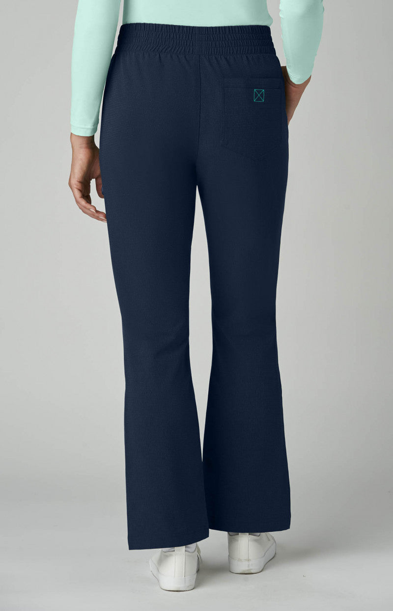 Navy 6 Taschen Rory Bootcut Damen Hose