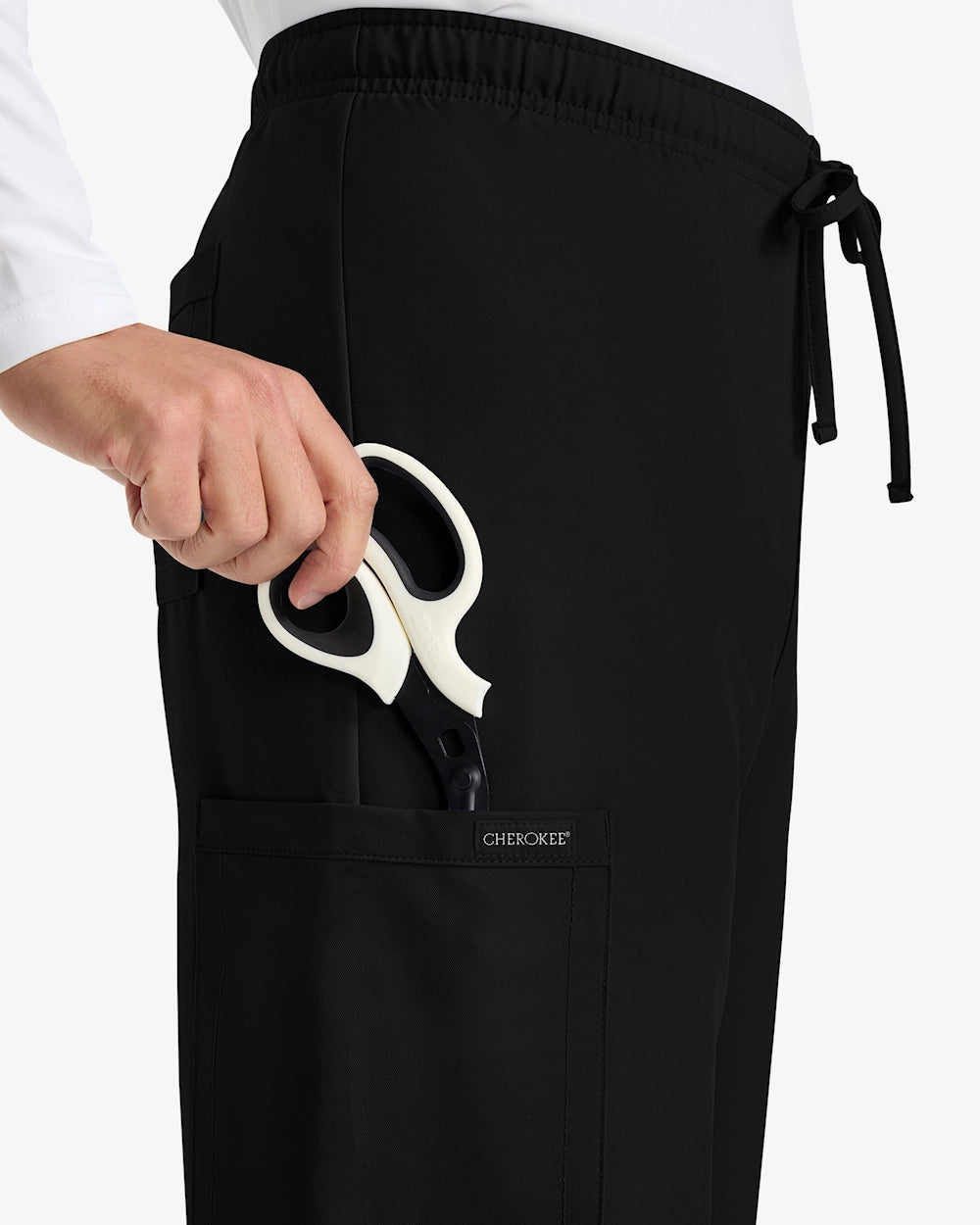 Schwarze 3 Taschen PROTX2 Herren Cargo Hose
