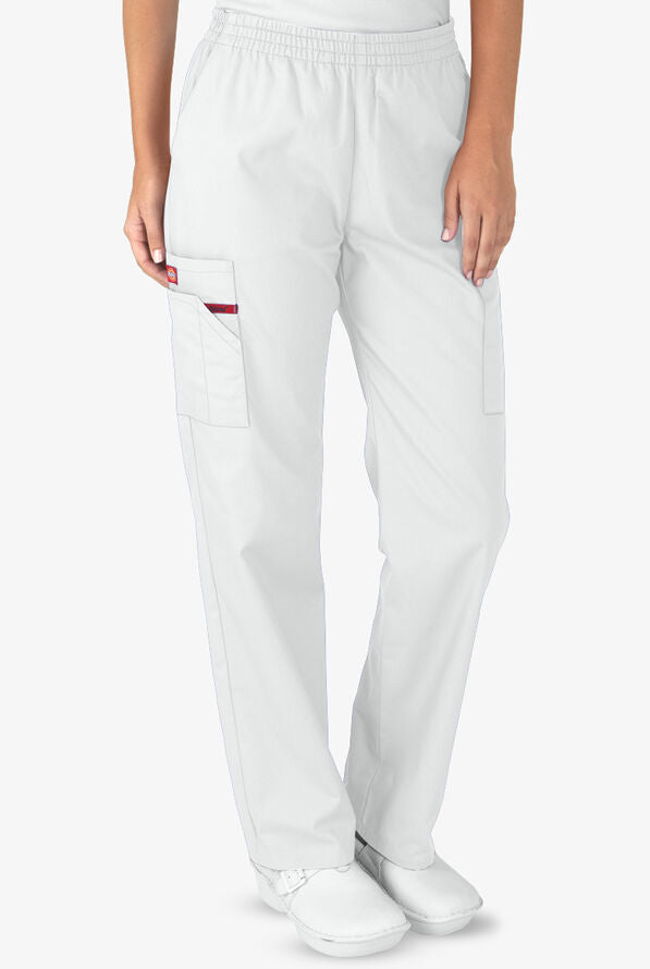 Cargo Damen Berufshose 6 Taschen Weiß