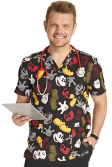 Disney Mickey Maus Herren Motiv Kasack