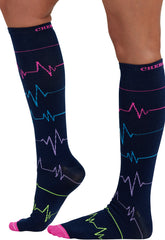EKG Damen 10–15 mmHg Kompressionsstrümpfe