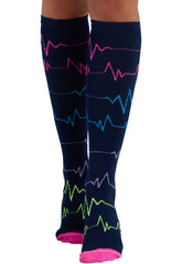 EKG Damen 10–15 mmHg Kompressionsstrümpfe