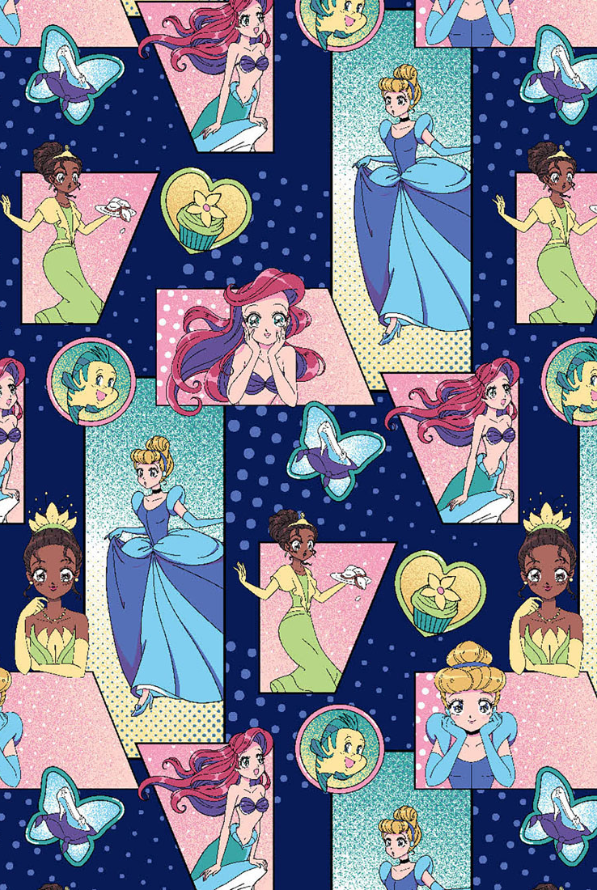 Comic Princess 2 Taschen Damen Kasack | Baumwolle