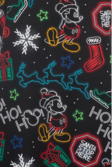 Disney's Mickey Christmas Glow 2 Taschen Damen STRETCH Kasack