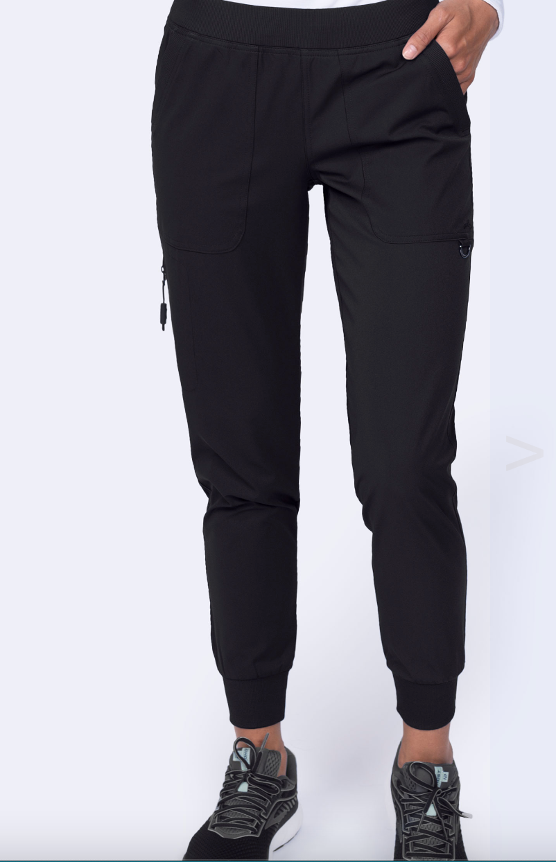 Jogger STRETCH Damen Berufshose 5 Taschen Weiß