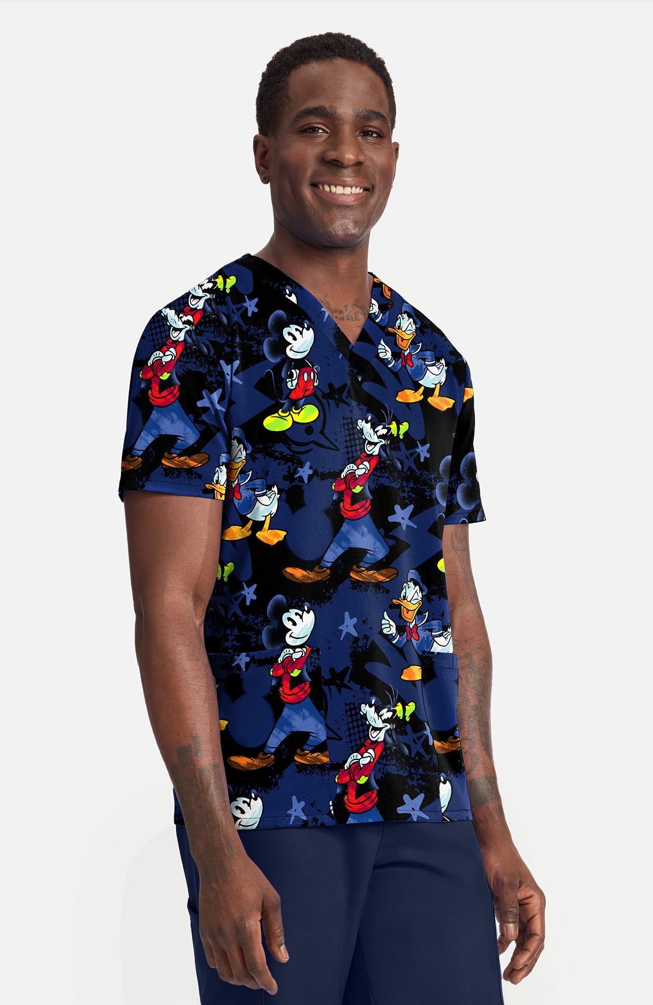 Disney´s Mickey Bro Time 2 Taschen STRETCH Unisex Kasack