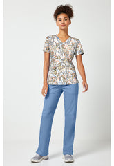 Bambi & Klopfer 2 Taschen Damen STRETCH Kasack