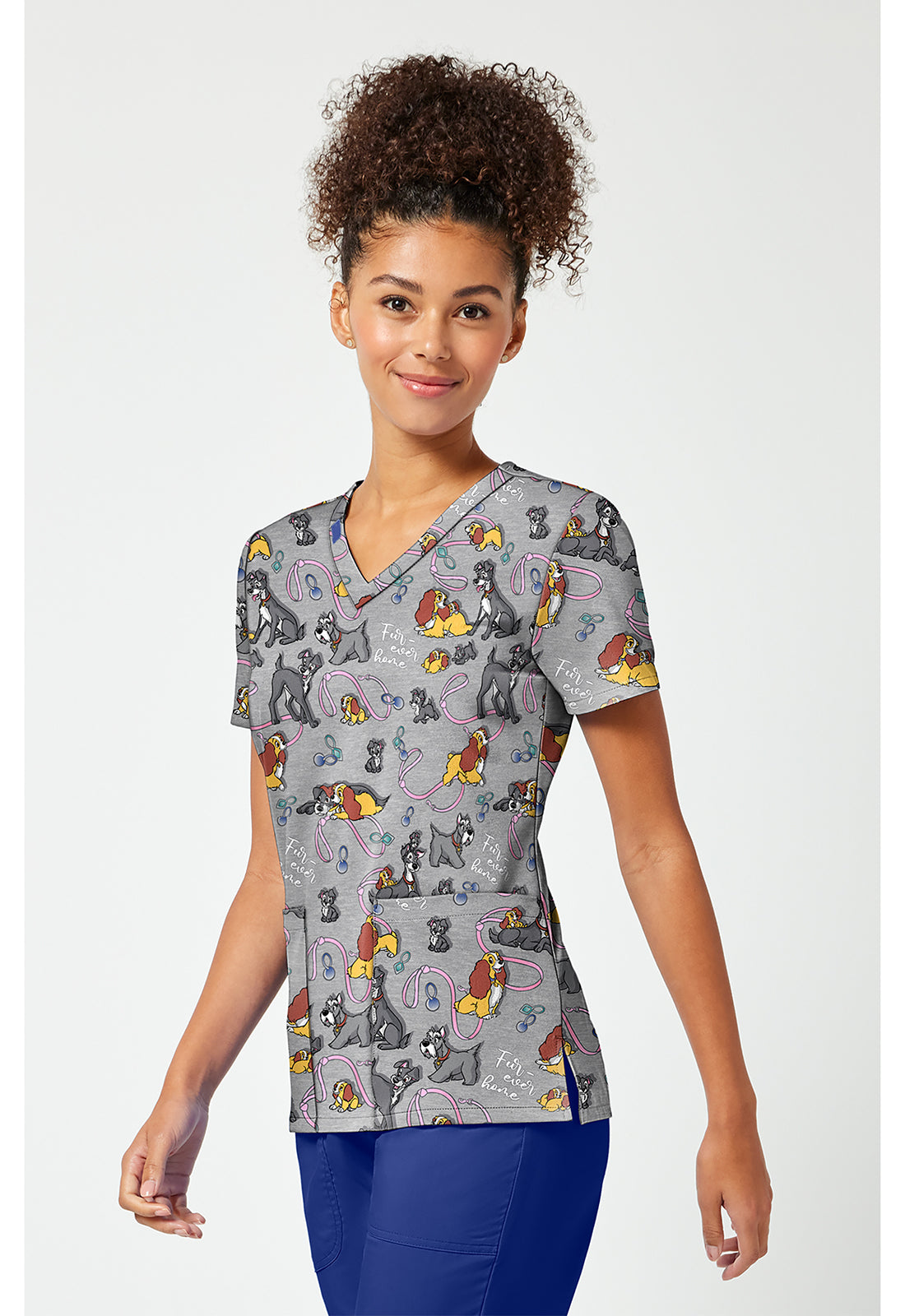Susi & Strolch Furever 2 Taschen STRETCH Damen Kasack