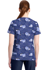 Disney´s I-Aah 2 Taschen Damen STRETCH Kasack