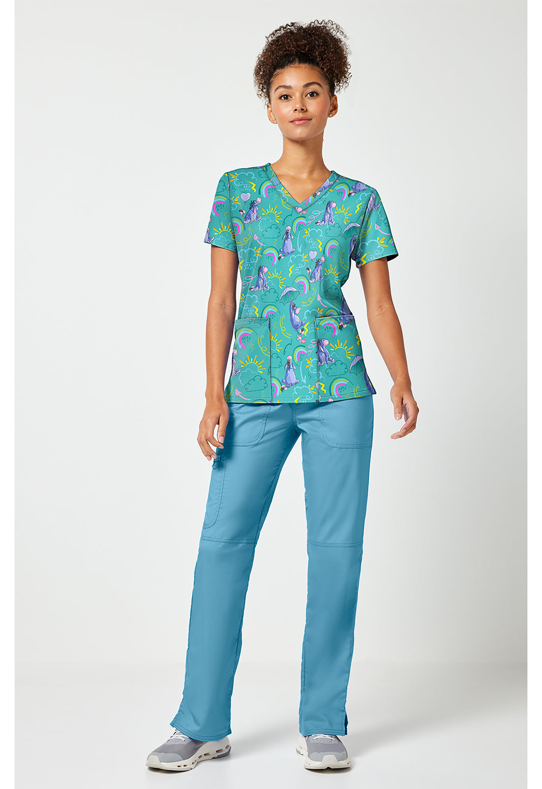 Disney´s I-Aah Rain or Shine 2 Taschen STRETCH Damen Kasack