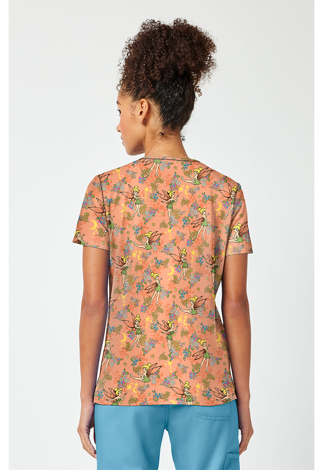 Pixie Petals 2 Taschen Damen STRETCH Kasack