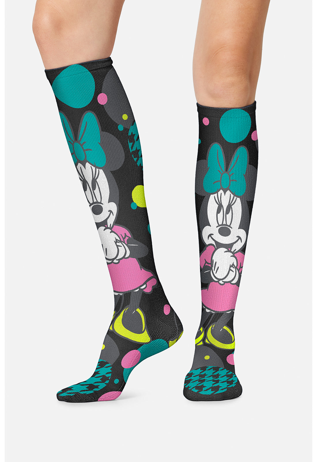Minnie Maus 10–15 mmHg Kompressionsstrümpfe