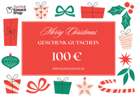 Weihnachten Geschenk Gutschein 100€ Bunter Kasack Shop