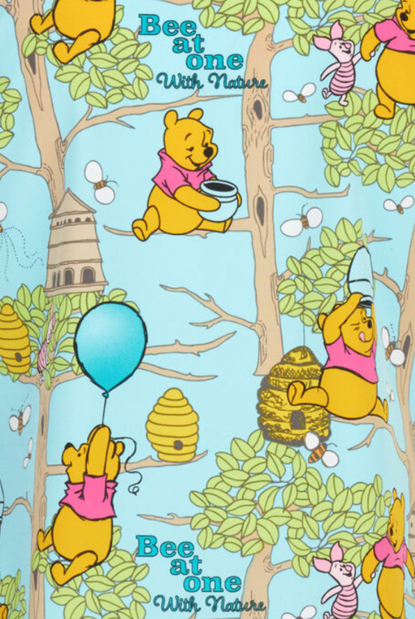 Disney Winnie Puuh Damen Motiv Kasack Zoom