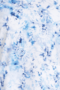 Tie Dye 2 Taschen STRETCH Damen Kasack