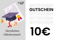 Bunter Kasack Shop Examen Gutschein 10€