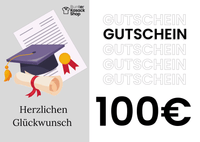 Bunter Kasack Shop Examen Gutschein 100€