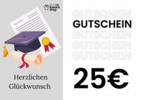 Bunter Kasack Shop Examen Gutschein 25€