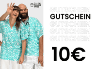 Bunter Kasack Shop Gutschein 10€