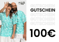 Bunter Kasack Shop Gutschein 100€